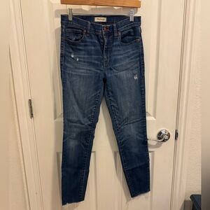 Madewell 9” High Riser Skinny Skinny Jean